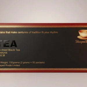 Sun-dried Black Tea – 2g Mini Cakes