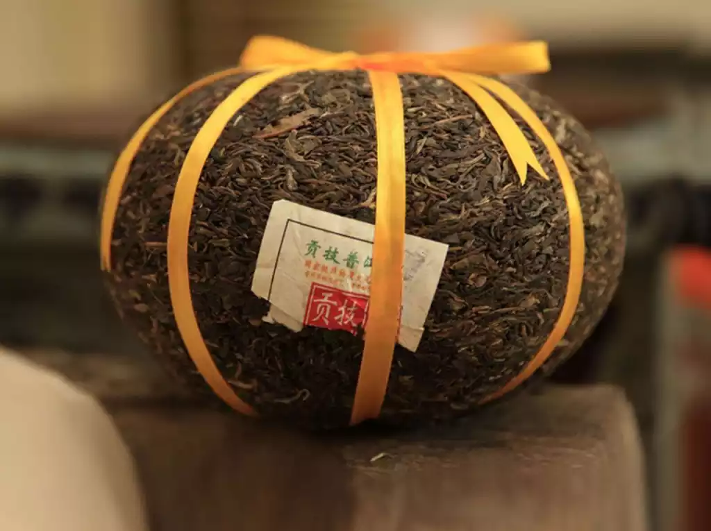 Jing Gua Gong Cha - Gold Melon Tribute Pu-erh tea